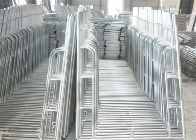 電流を通された鋼鉄Hフレームの足場システム足場梯子フレームの速く建設