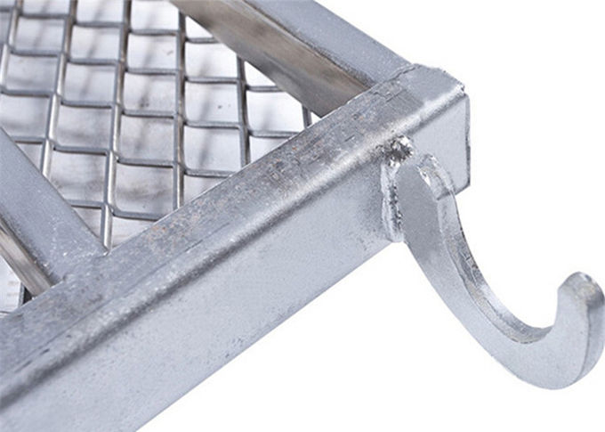 銀製の鋼鉄足場の板のキャットウォークの足場アルミニウム歩行板
