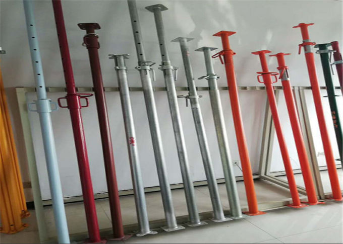 調節可能な鋼鉄支柱の足場調節可能な鋼鉄は調節可能なアルミニウム支柱の調節可能な鋼鉄支柱の価格を支えます
