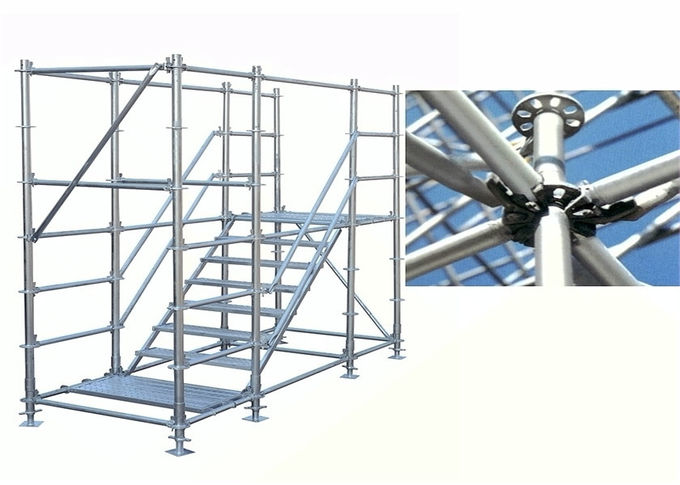 鋼鉄リング ロックの足場構造の足場EN BS12810の標準